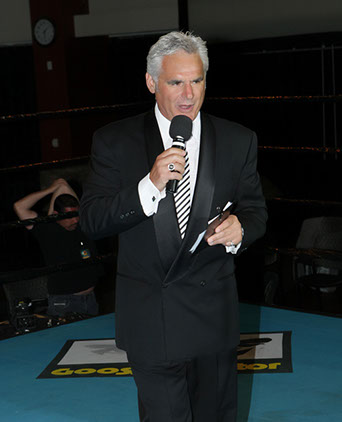 Joe Nipote — ring announcing